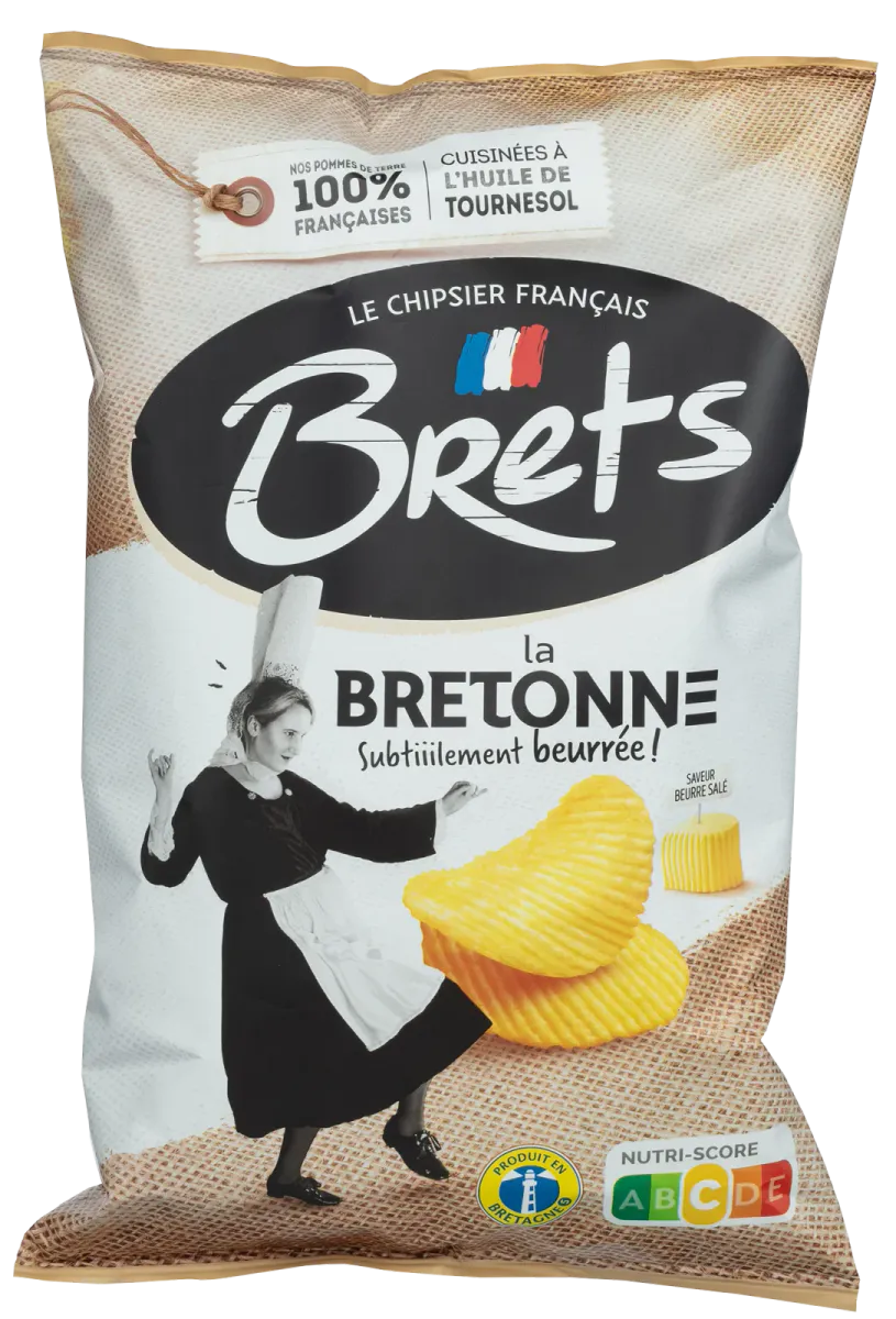 Chips med Smør og salt