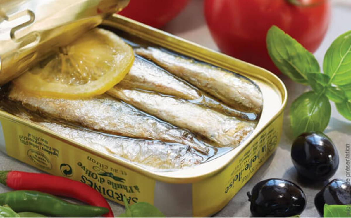 Sardines in olive oil & lemon