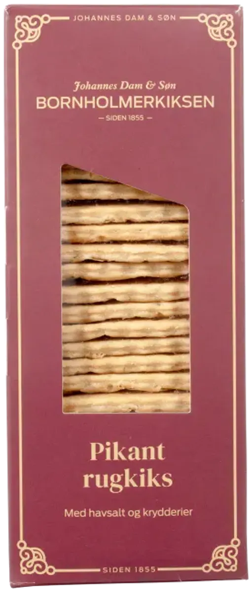 Bornholmske Rugkjeks m/ havsalt