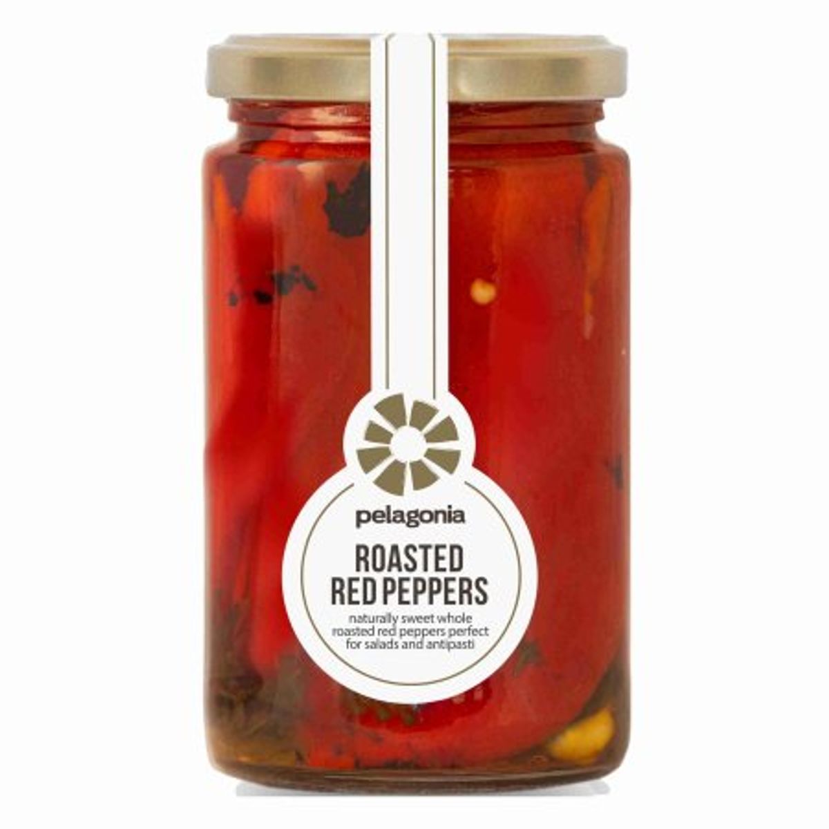 Grillet Rød Paprika/Pimientos